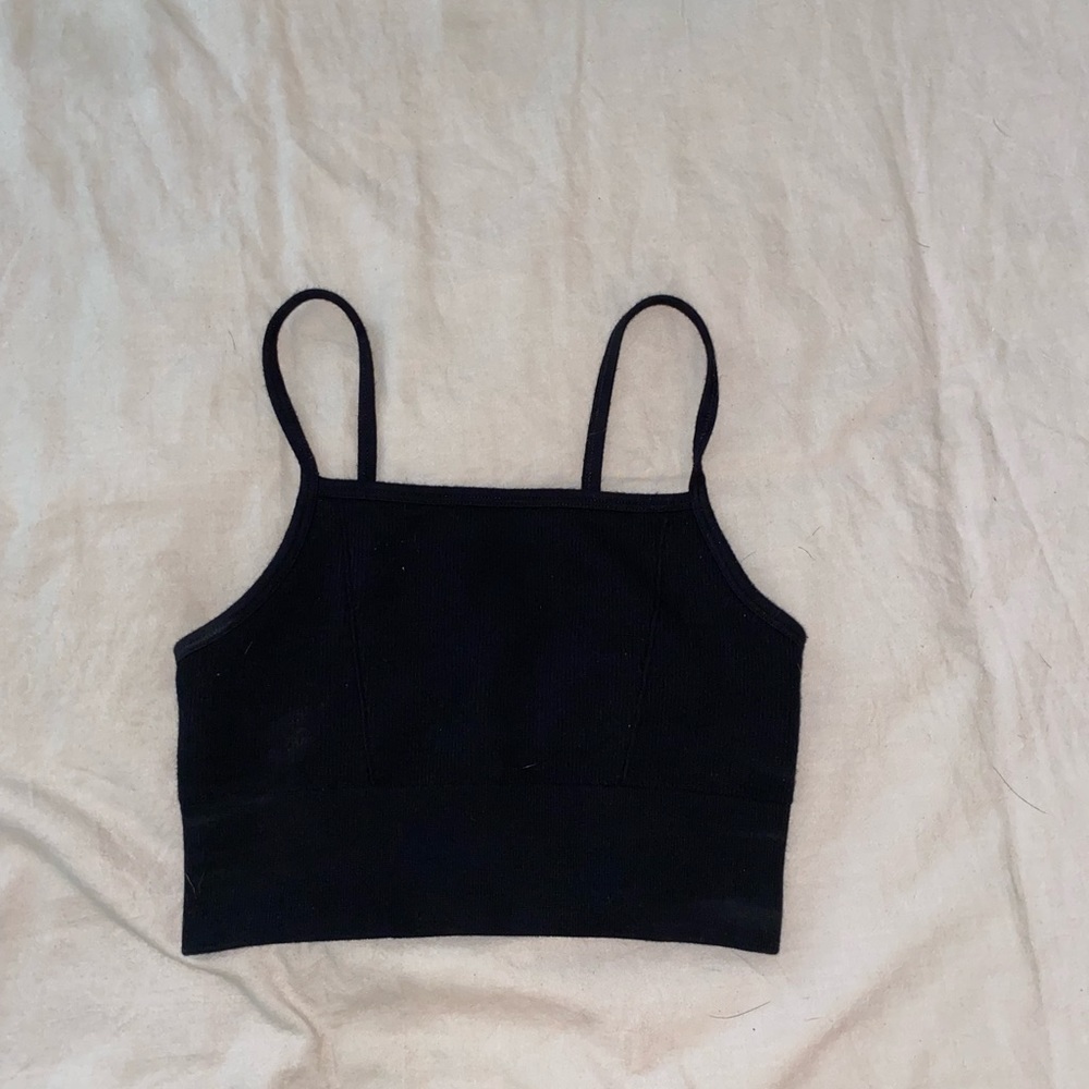 Black Crop Top